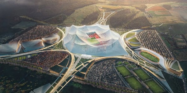 摩洛哥將建全球最大足球場，首批效果圖公布