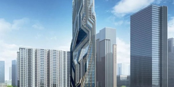 深圳又一新地標(biāo)封頂，由扎哈事務(wù)所設(shè)計(jì)，形如‘變形金剛’