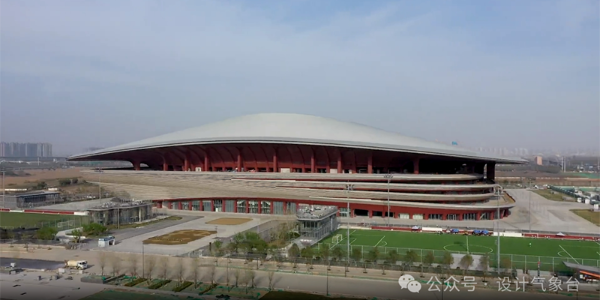 扎哈事務(wù)所設(shè)計(jì)的西安國(guó)際足球中心即將投入使用！