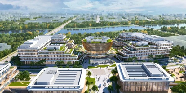 雄安中國電信智慧城市產(chǎn)業(yè)園啟用，由北方設計院設計